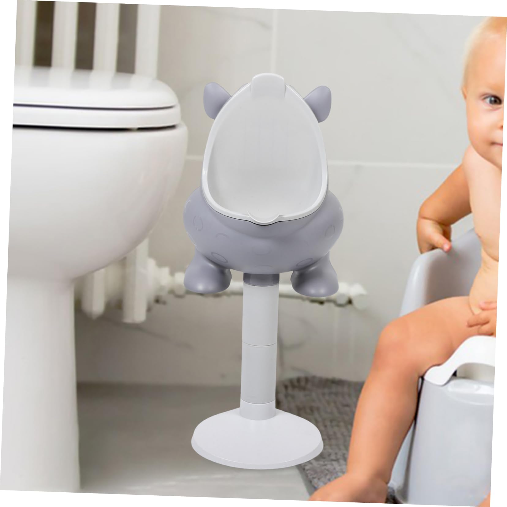 Orinal Infantil para Entrenamiento, Altura Ajustable, Plástico