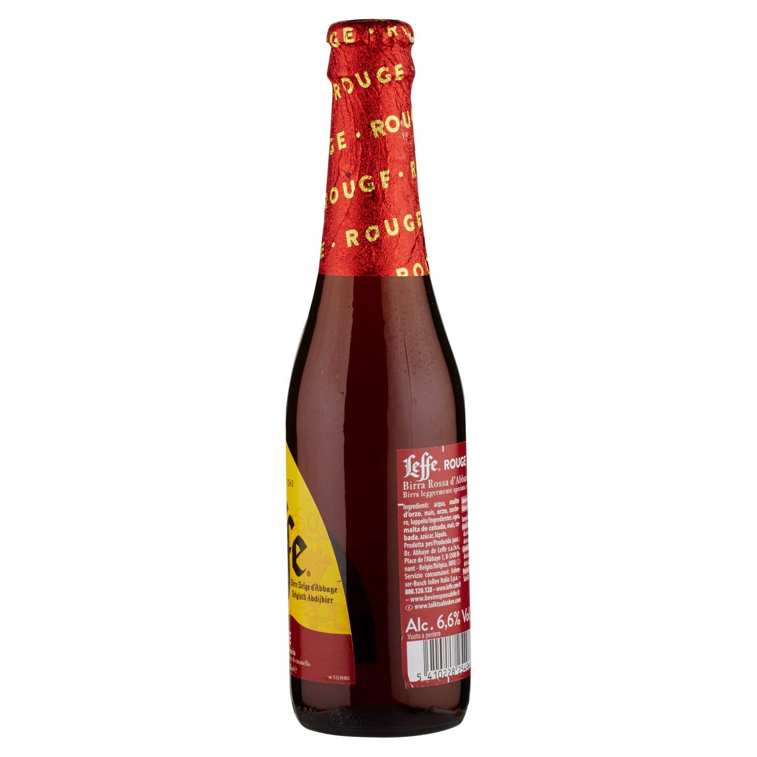 Leffe Rouge, Birra Bottiglia - Pacco da 24x33cl