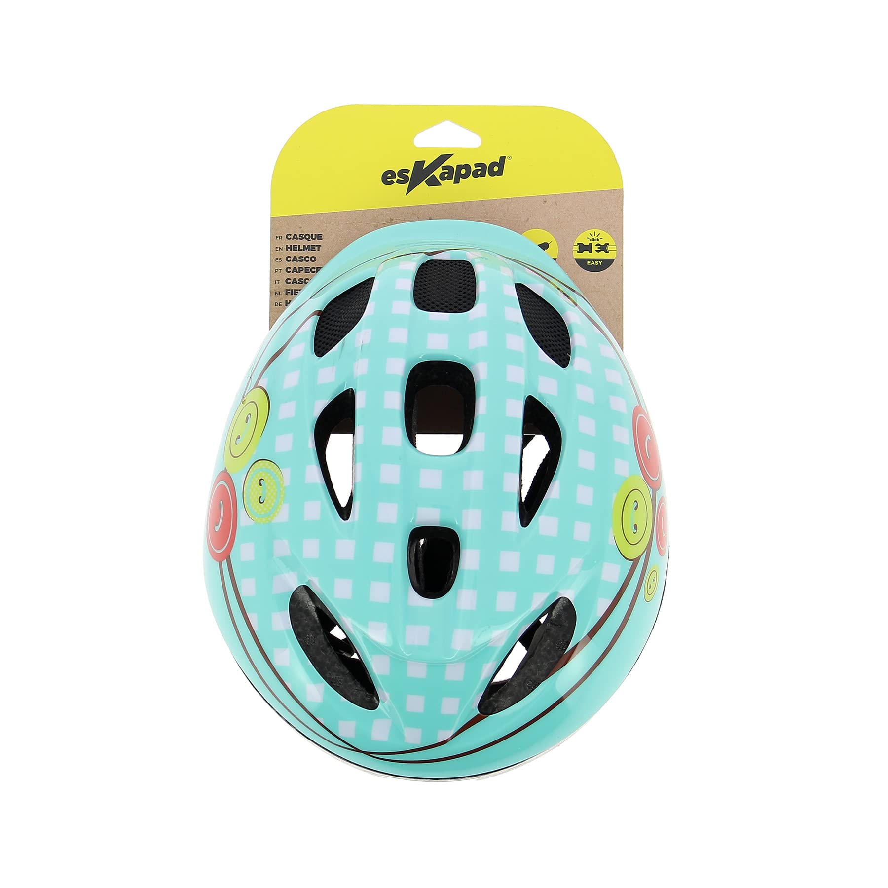 Casque Vélo Enfant Taille 46-53 cm - Turquoise