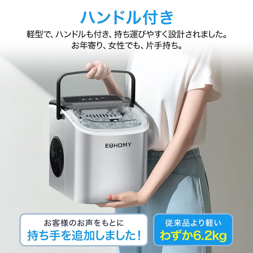 Euhomy コンパクト製氷機 IM001-8BL-JPEH 楽天市場】【2000円クーポン