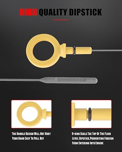 Miniatura 84 de CCIYU L3G6-10-450F - Varilla de aceite de motor de repuesto para Mazda 3 2012-2015 para Mazda 5 2011-2013 para Mazda 6 2010-2012 para Mazda CX-7 Dip
