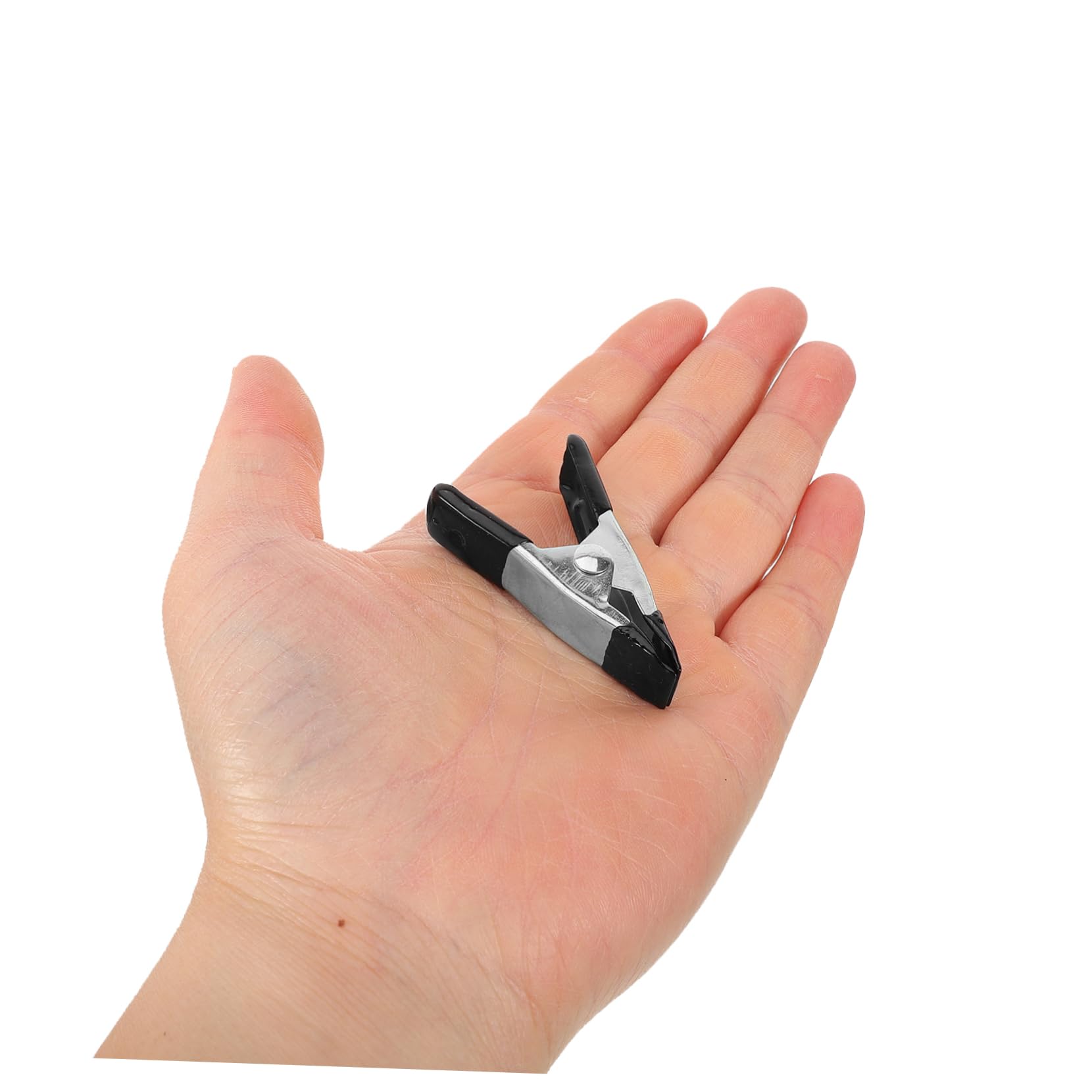 Generic 20pcs Metal Clip Heavy Duty Spring Clips Backdrop Holder Backdrop Clip Holder Clips for Backdrop Stand Spring Clamp Photography Backdrop Clips Heavy Duty Clips Clamp Plastic Clips, Black