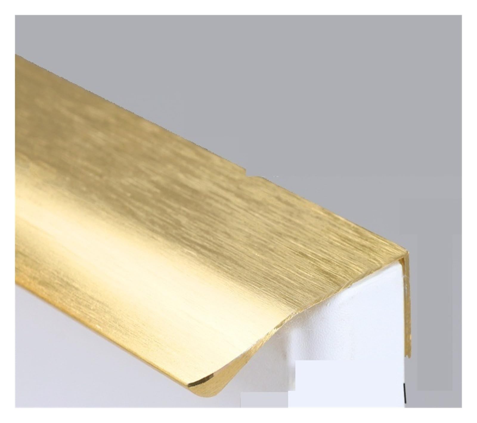 BgnEhRfL Hidden Cabinet pulls, 1000mm Hidden Alloy Pulls Gold Cabinet Drawer Wardrobe