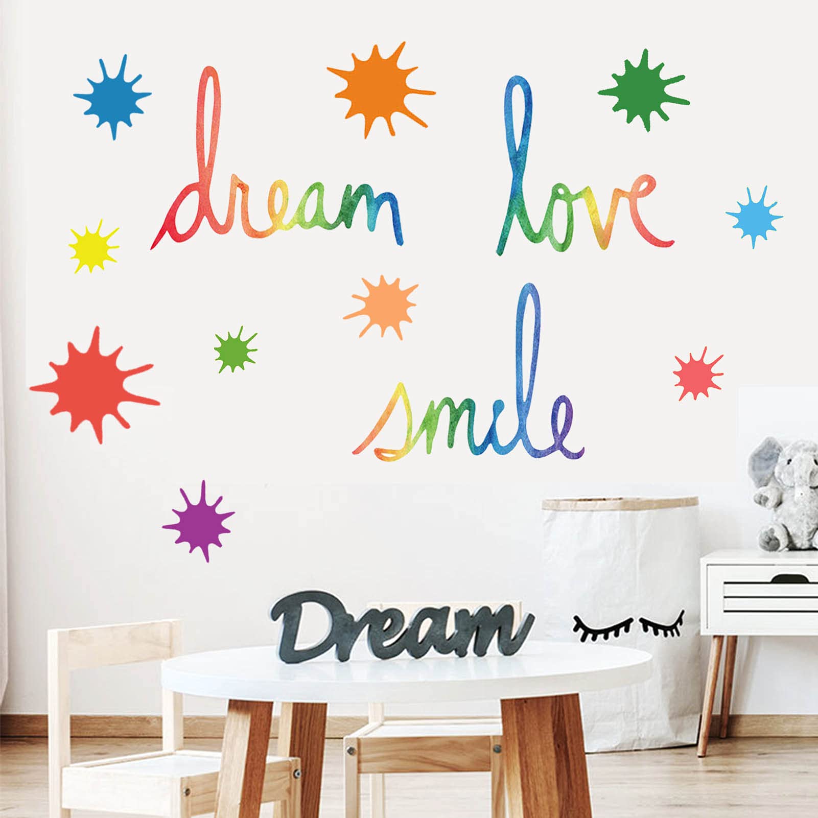 "Smart Strong Fearless" Inspirational Wall Decals For Girls Room - Waterproof Vinyl Stickers - View #10