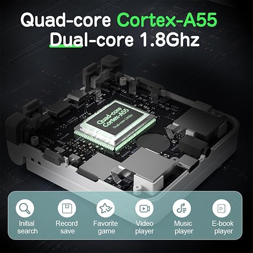 Miniatura 4 de Miyoo Flip Surwish OS - Consola de juegos portátil, consola de juegos retro LITNXT portátil, sistema de juegos retro Arcade con protector de