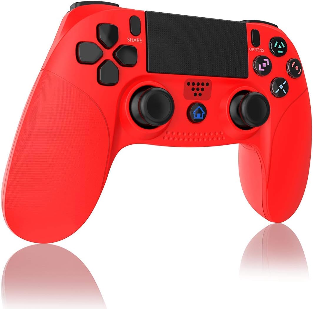 TUTUO Wireless Controllers Gamepad Joystick for PS4 Controller, Bluetooth Gaming Controller with Dual Shock and Gyroscopes for Playstation 4 / PS4 Slim/Pro and PS3