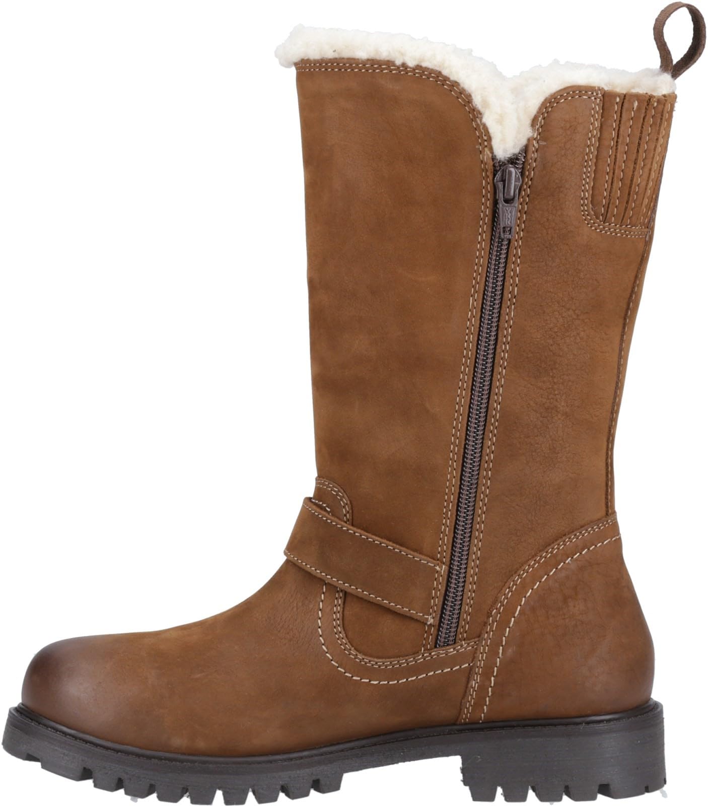 Hush Puppies Female Winnie Boot, Tan, 5