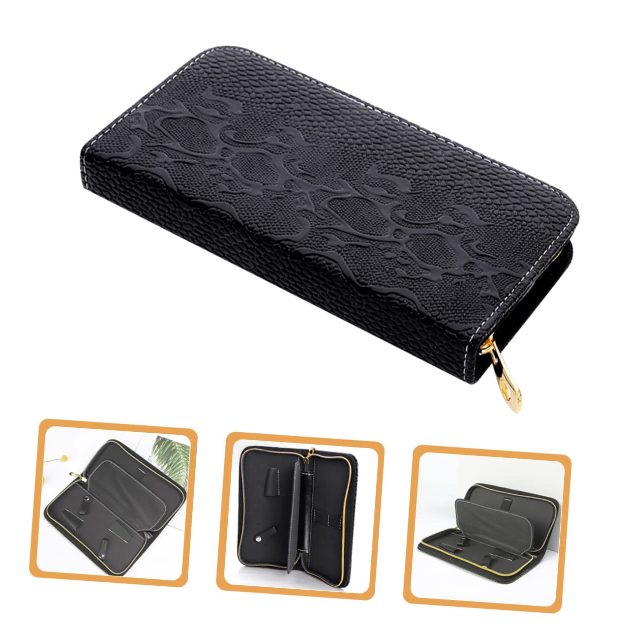 LIFKOME Hairstylist Scissor Case Hairdresser Scissor Pouch Case Holder Pouch for Hair Stylist