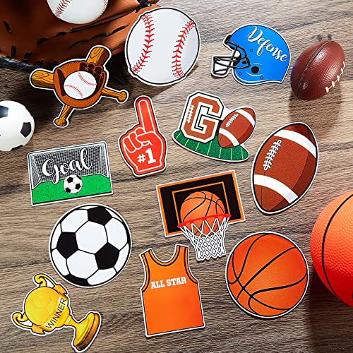 Imanes decorativos deportivos pack x12 miniatura 4