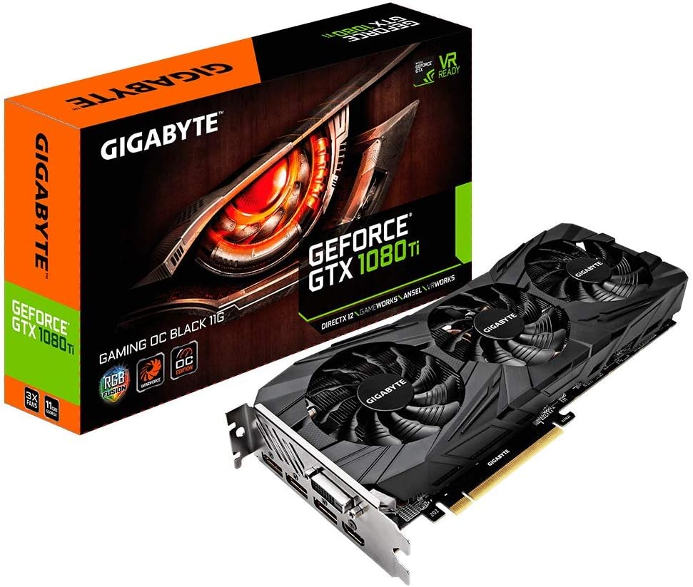 Gigabyte Geforce GTX 1080 TI Gaming OC GeForce GTX1080 TI Internal Graphic Card 11264 MB