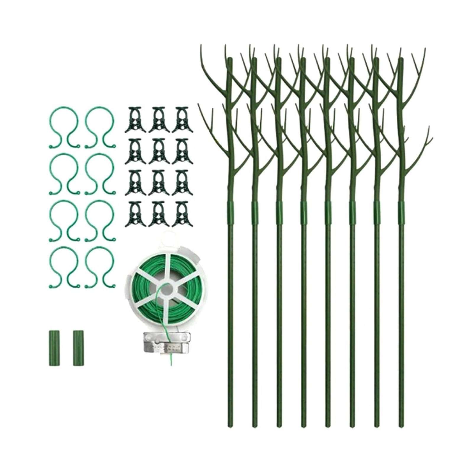 Tuteur Plante Gardening Essentials Choisissez Entre Un Paquet de Six ou Huit Barres de Support for Plantes d'une Longueur de Soixante-dix centimètres