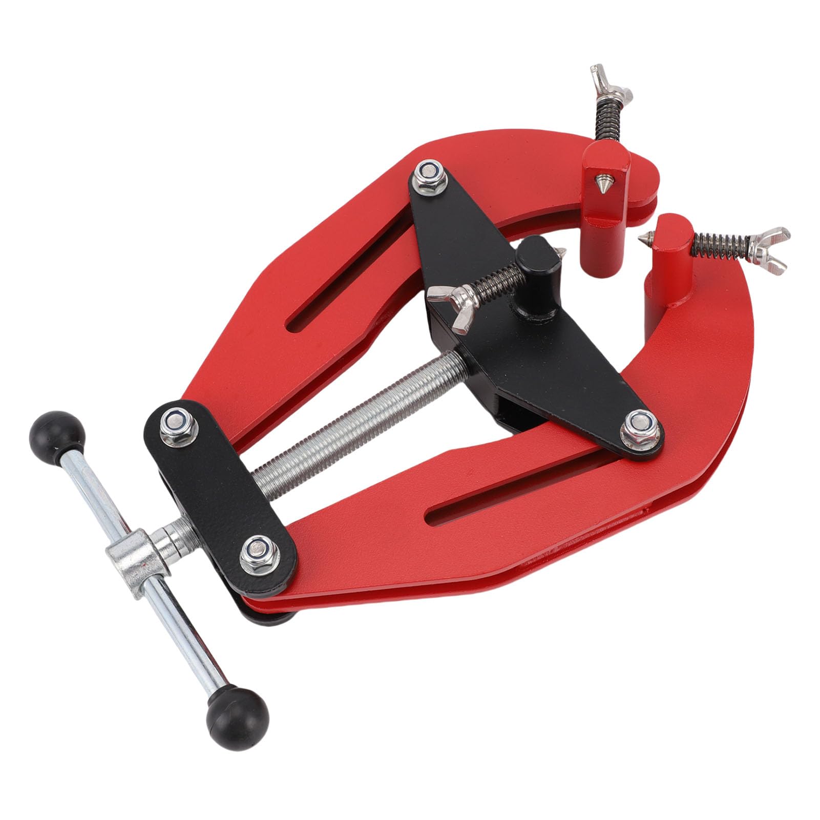 Wakects Abrazadera de Alineación de Tuberías Abrazadera de Tubería Ajustable para Soldar Tornillos de Acción Rápida de Acero de Aleación de 2 a 6 Pulgadas para Instalación en T de Brida de