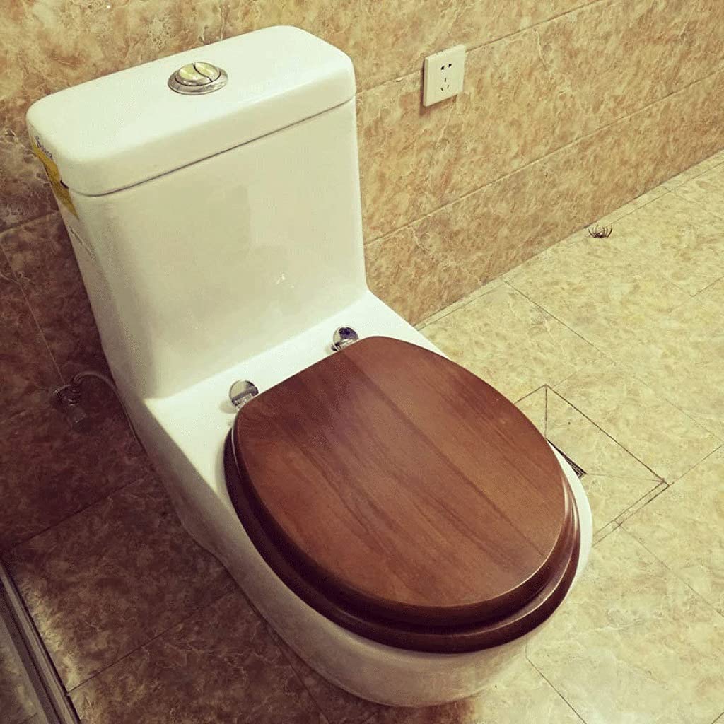Asientos de WC Tapa de Inodoro: Asiento de Inodoro Elevado con Tapa, Asiento de Inodoro Elevado Que se bloquea en la mayoría de los inodoros, Asiento de Asistencia portátil