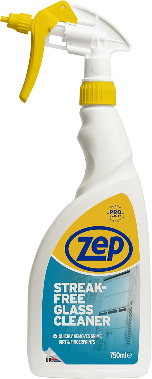 Zep Commercial Streak Free Glass Cleaner Amazon.co.uk Grocery