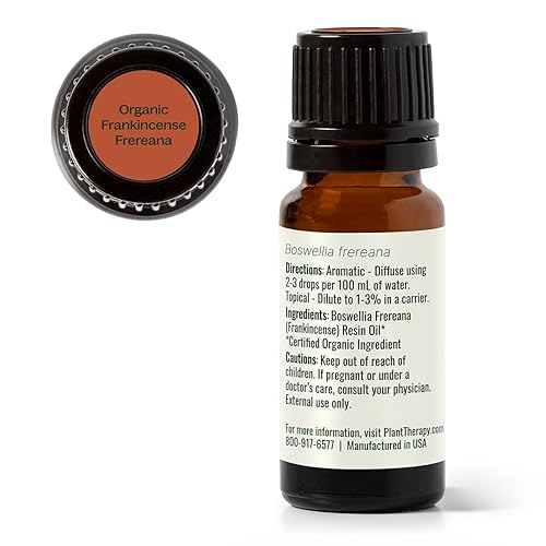 Miniatura 9 de Plant Therapy - Frankincense Frereana (Incienso Frereana) Aceite esencial orgánico 100% puro, certificado por USDA, orgánico, sin diluir,