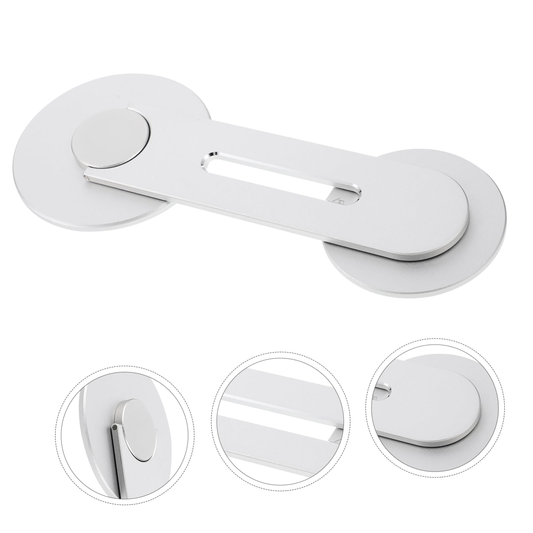 DOITOOL 2 Soportes Magnéticos para Teléfono De Coche Soporte De Metal para Portátil Soporte Magnético para Teléfono Soporte Lateral para Monitor.