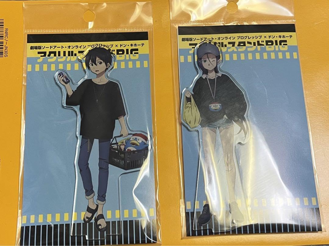 Amazon.co.jp: SAO×ドンキコラボ アクスタ キリト&ミト XADRBZKW 