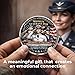 Women Veterans Day Commemorative Coin, 3D High-Relief Honor Service & Sacrifice Challenge Coin, Patriotic Military Collectible Gift for Female Veterans & Supporters(1Pc)