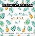 Produktbild Visual Words Aquarell 2024: Aufstellbarer Typo-Art Postkartenkalender. Jeden Monat ein neuer Spruch. Hochwertiger Tischkalender. Mit 12 Postkarten.
