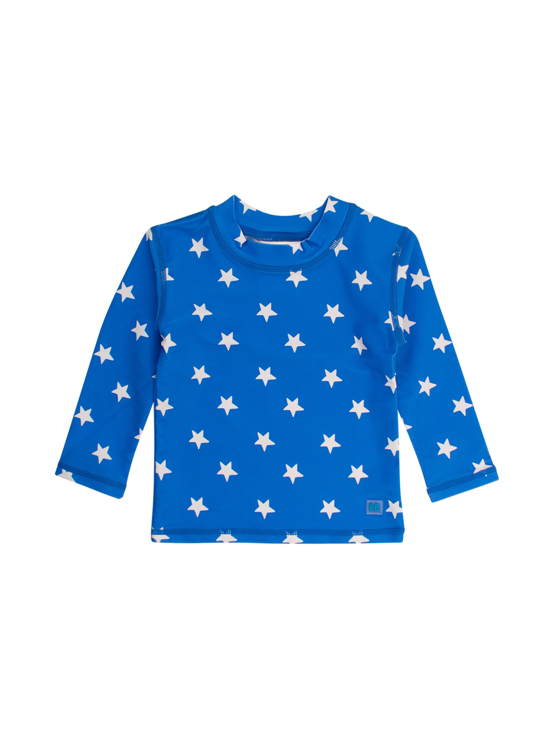 RUGGEDBUTTS Boys Rash Guard Top - Long Sleeve Swim Shirt UPF 50+