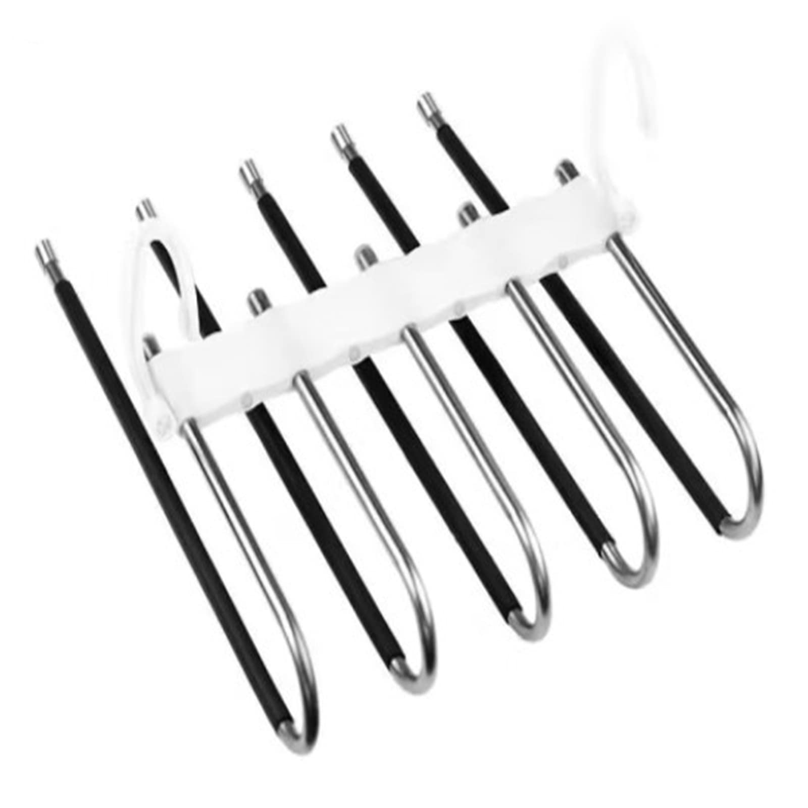 Trousers Hangers Folding Trouser Rack Trousers Hanger Wardrobe Hanging Space Saving