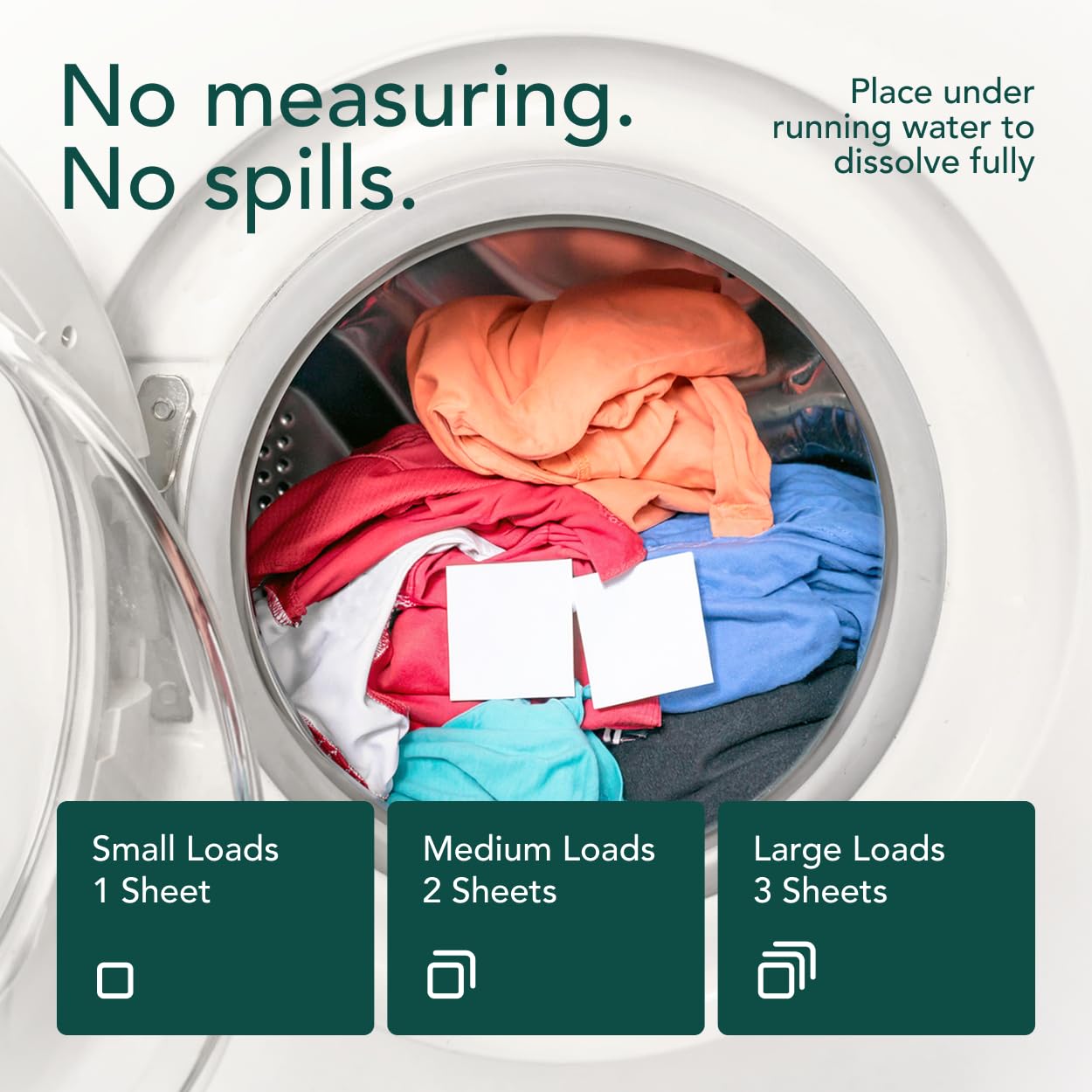 KIND LAUNDRY Detergent Sheets (Unscented) - Award Winning Eco Friendly Washer Soap Strips, Plant Based Liquidless Formula, Zero Waste, Free and Clear, Great for Travel, Camping (60 loads)