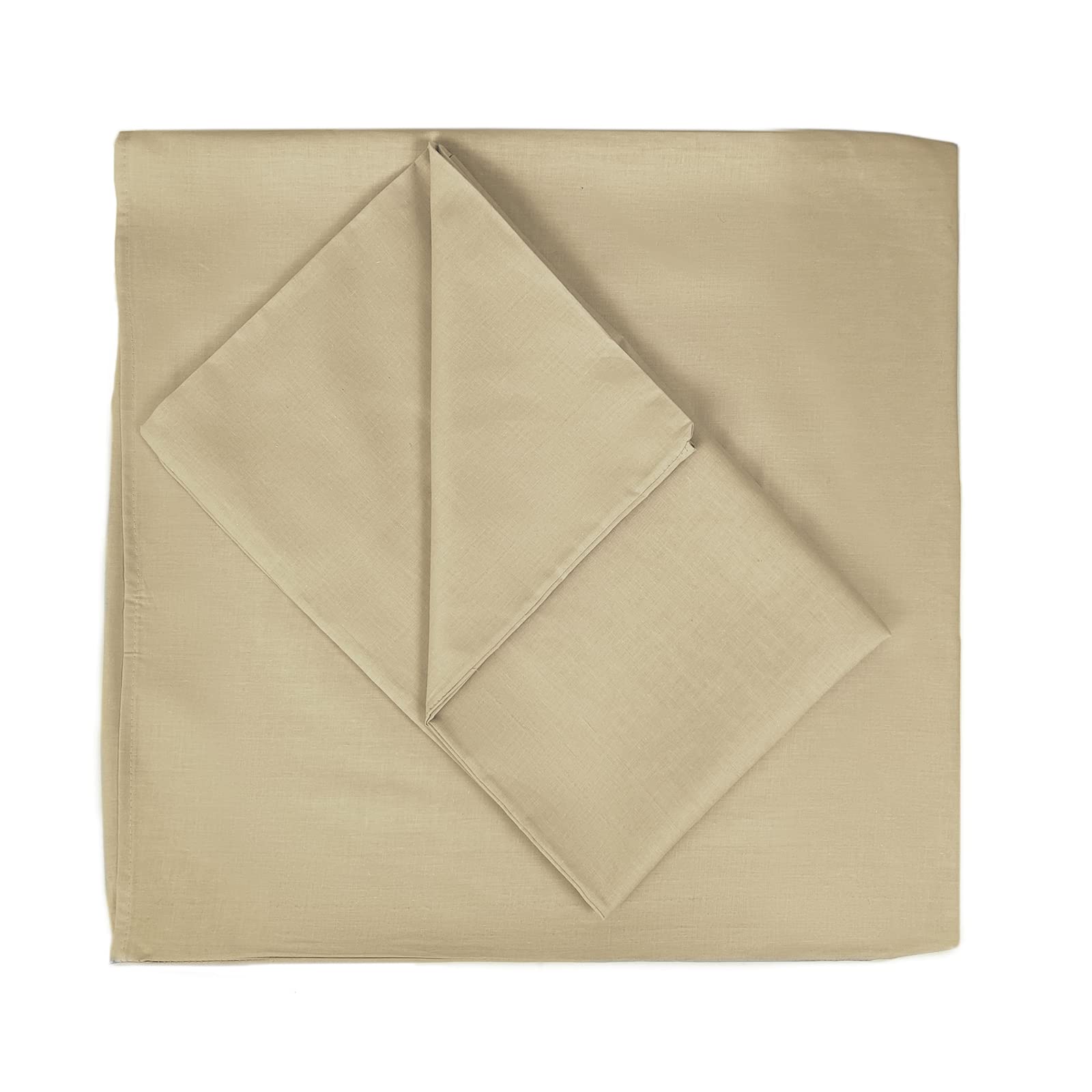 Federa Cuscino 65x65 Cm - 100% Cotone, Volante Piatto, Bianco, Certificato OEKO-TEX - Foto 9