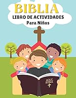 Vista 1 de Libro de actividades para niños Biblia Juegos y Ejercicios Biblia Educativos para Aprender Divirtiéndose Libro de colorear para niños Edad