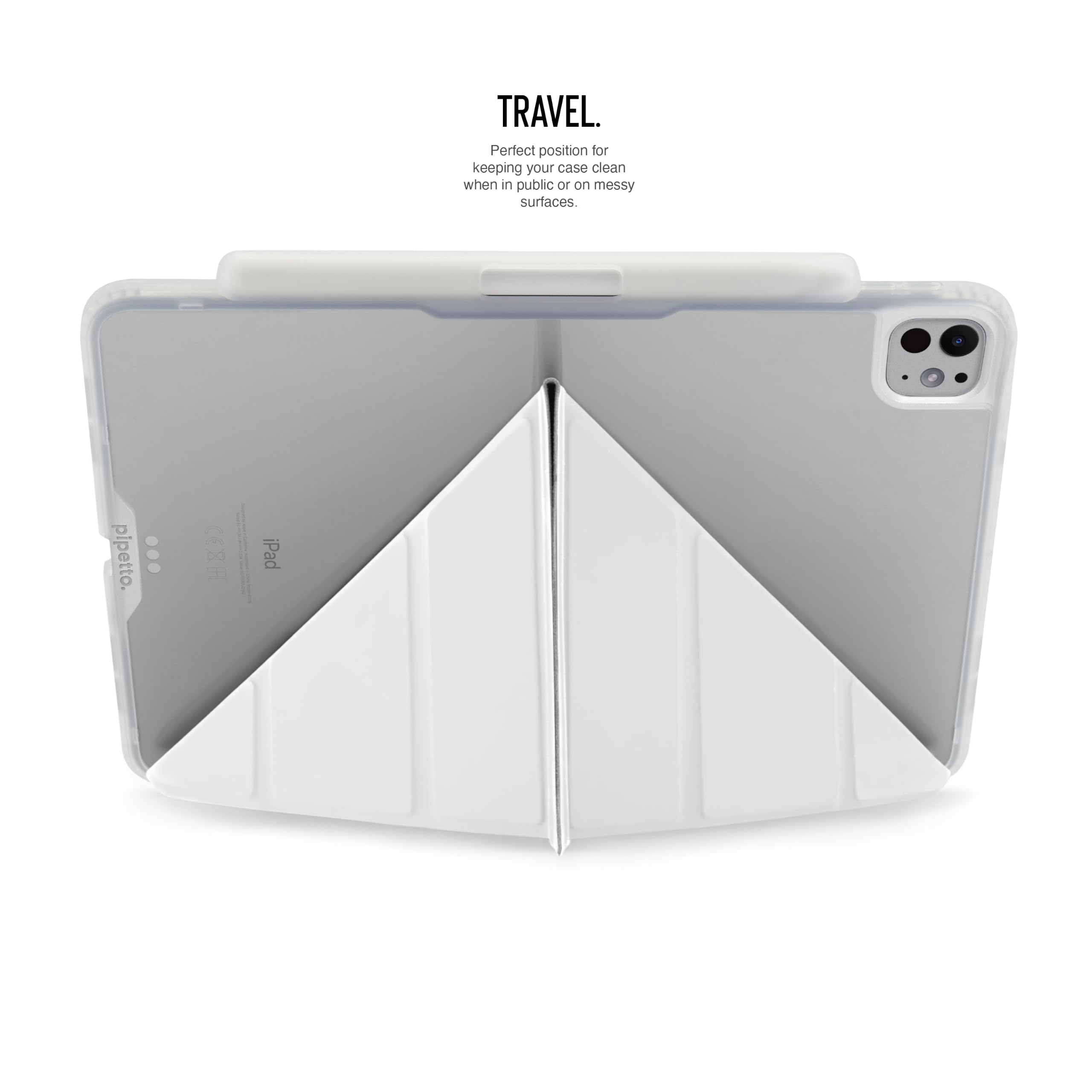 "Pipetto Origami No3 OriginalCase iPad Pro 13"" M4 (2024) White"