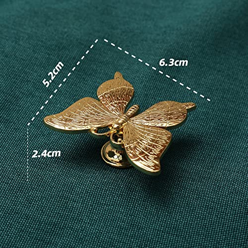 Boutons de commode papillon rétro avec prise en main ergonomique - 3