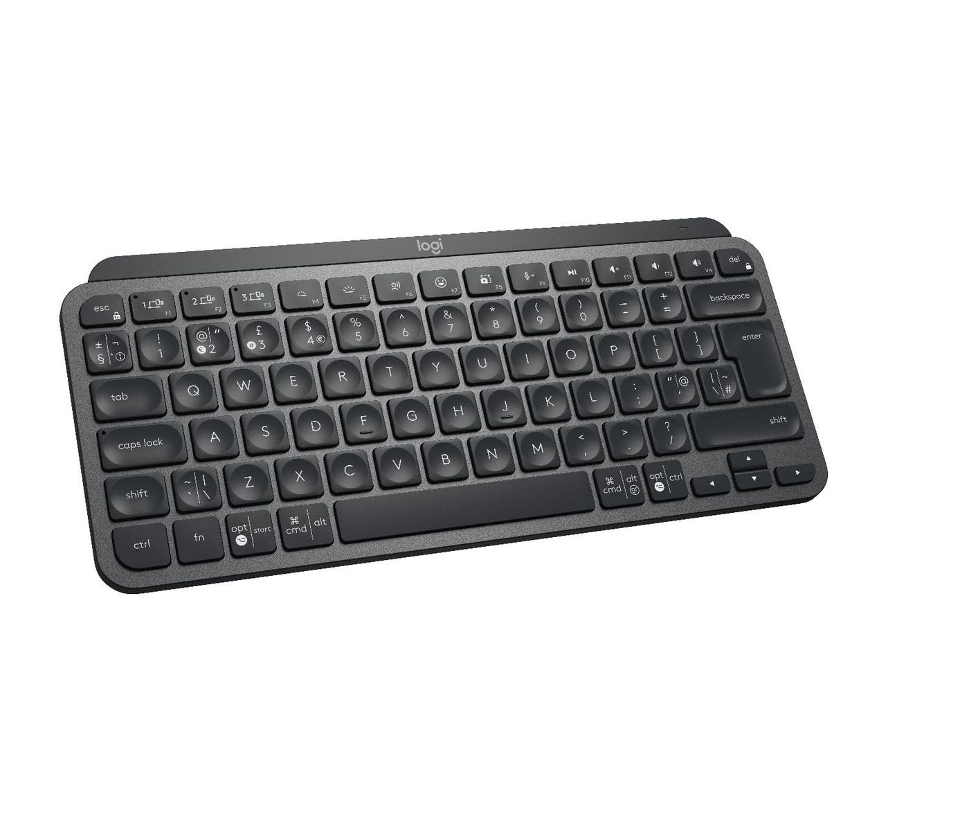 Logitech MX Keys Mini - Clavier sans Fil Rétroéclairé Compact en Métal Anthracite