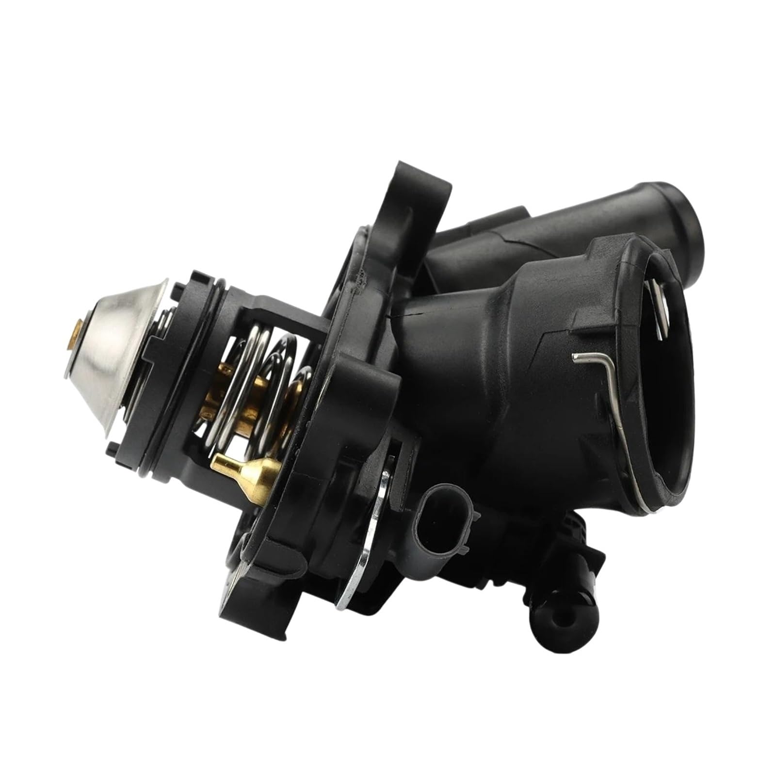 Engine Coolant Thermostat A2712000315 2712000215 2712000315 2712000115 Compatible with Mercedes-Benz SLK250 C250 2012 2013 Car Housing Water