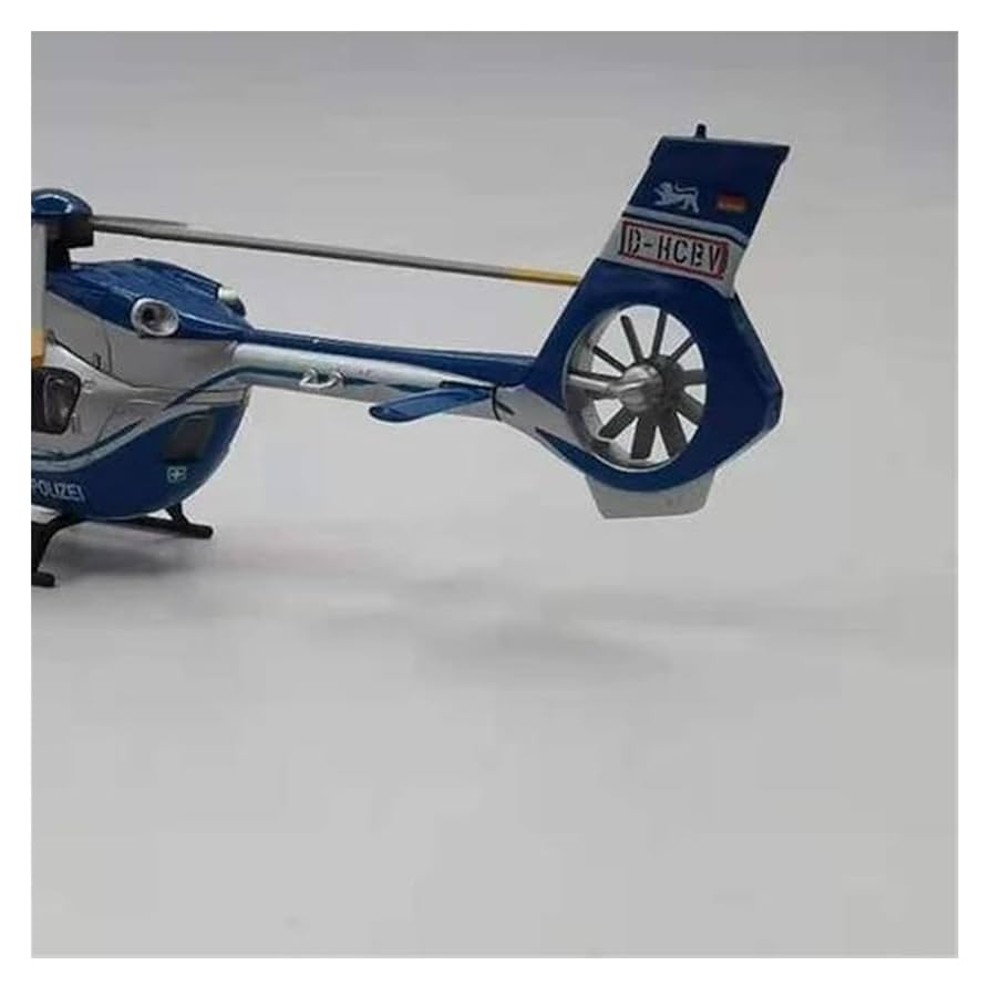 ヘリコプター模型 Amazon | 飛行機 模型 完成品 1:87 警察ヘリコプターモデル H145