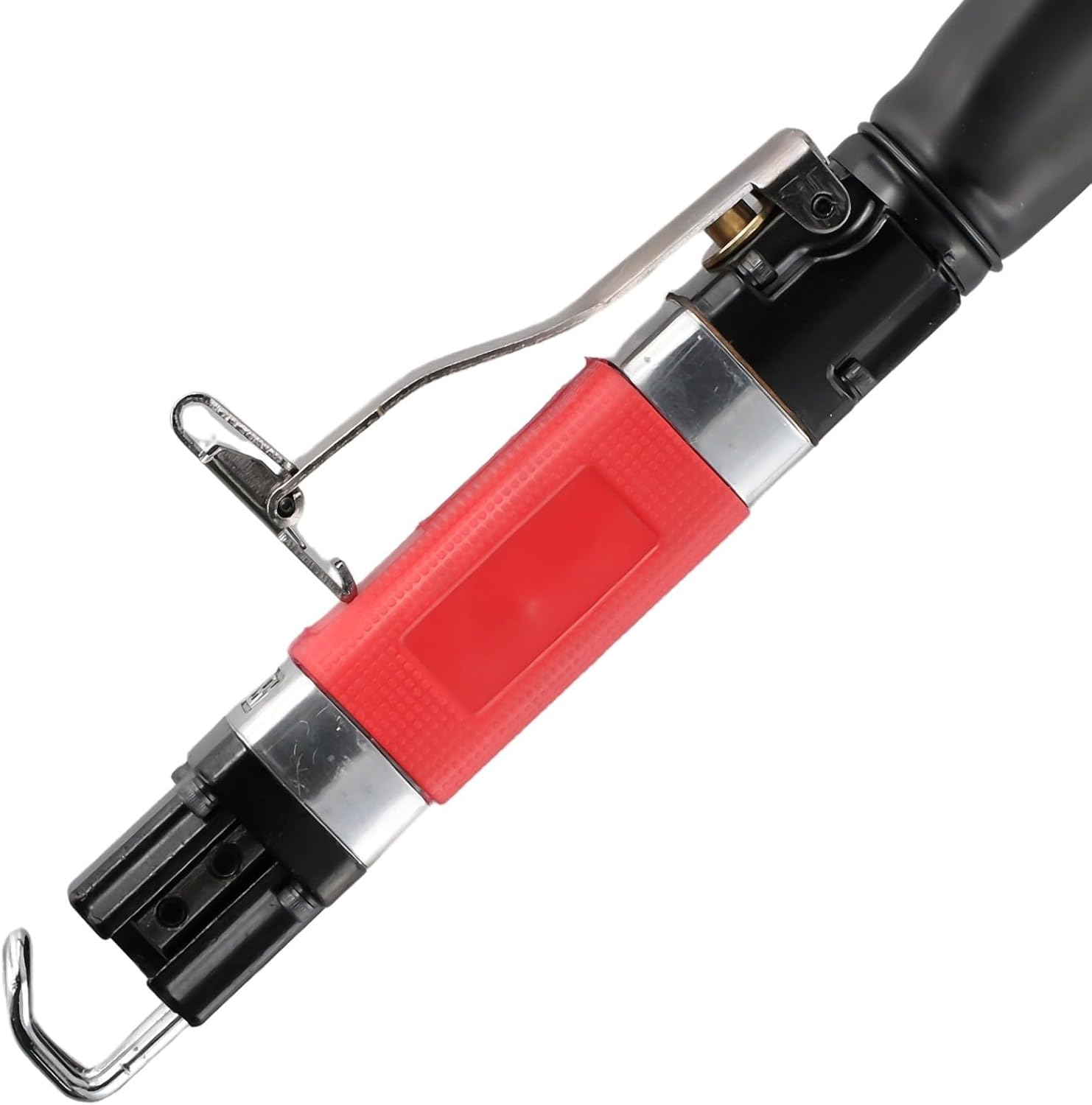 AF-5 Pneumatic File Reciprocating Air Saw for Metal Wood Cutting and Grinding 7800 RPM 5mm with Safety Switch and Anti-Slip Grip 1 Set