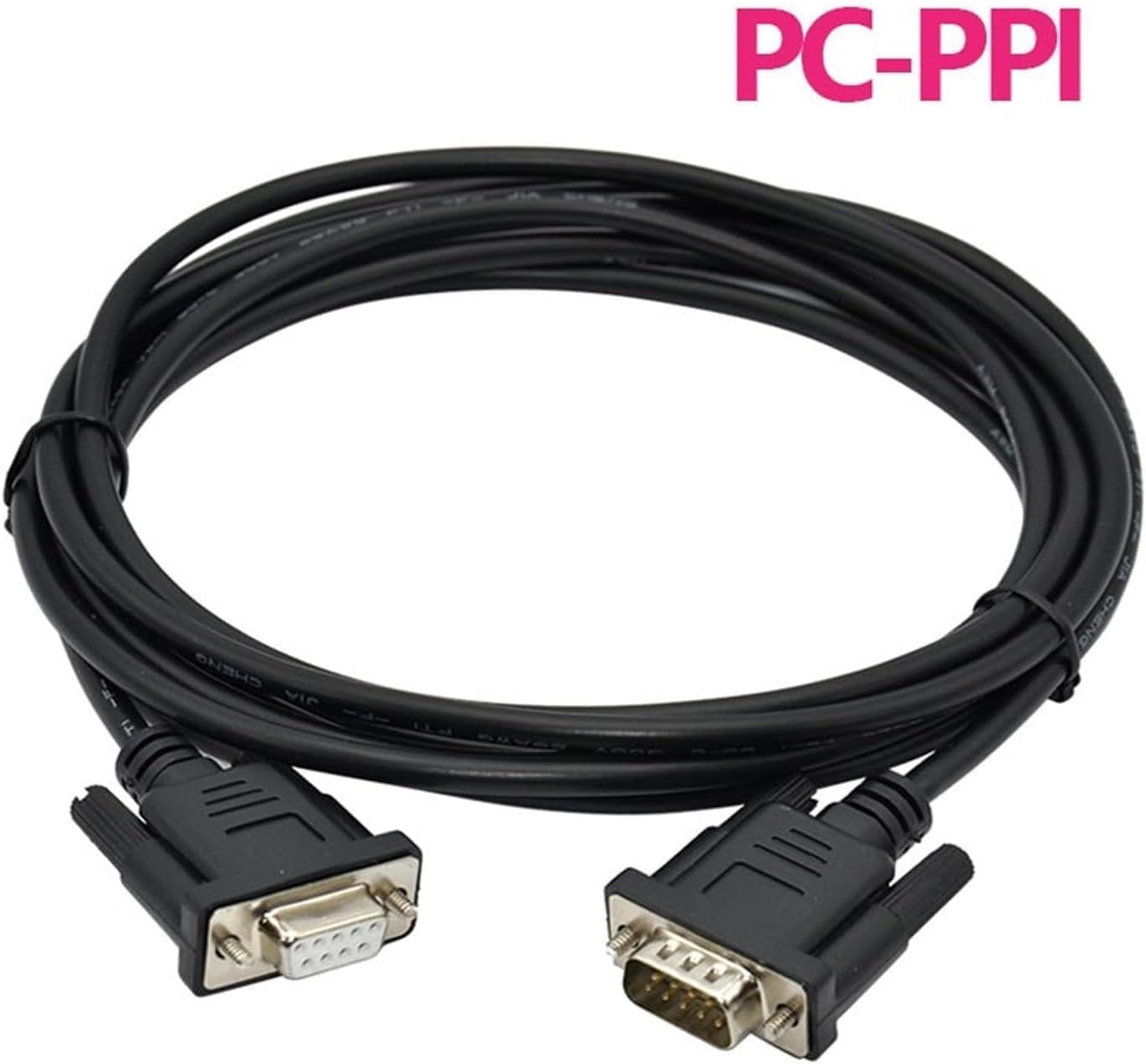 PLCケーブル PC-PPI 適切な S7-200 PLC プログラミングケーブル シリアルケーブル RS 【防塵】