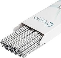 Vista 2 de Varilla de soldadura de aluminio de 100 varillas con fundente 1/13, reparación de aluminio, solución simple de aluminio para soldadura fuerte