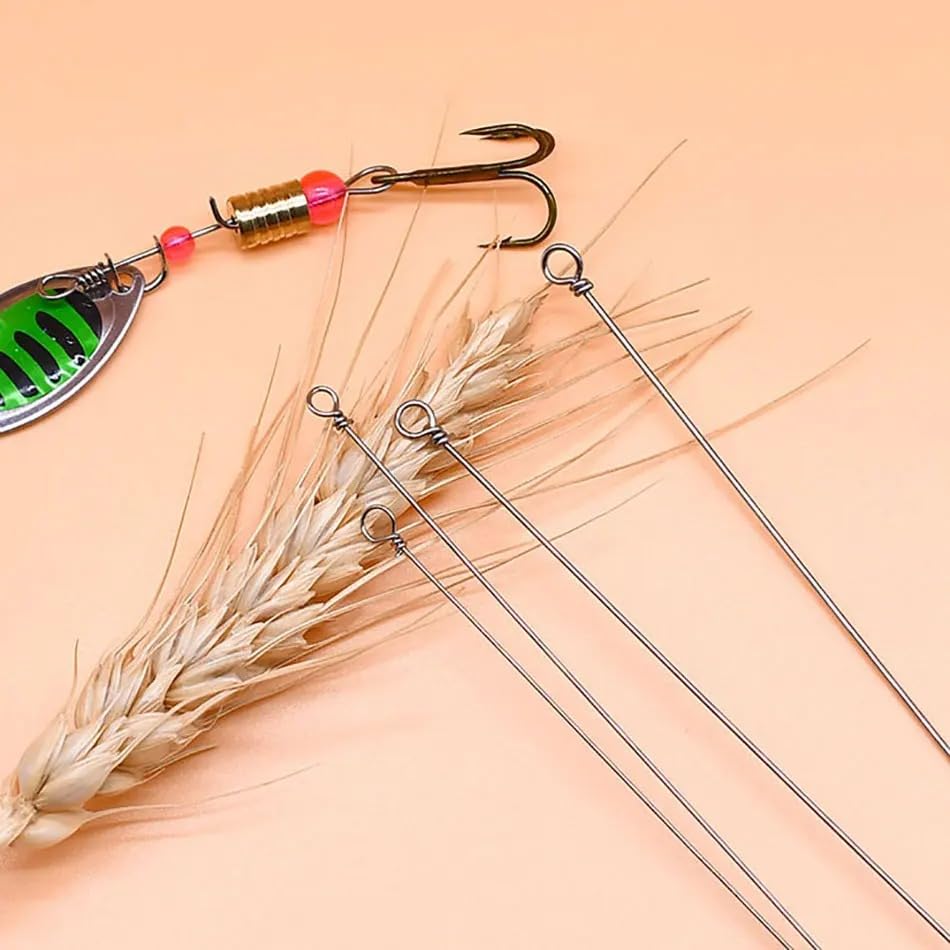 Juego de 60 piezas de ejes de acero aleado para pesca miniatura 6