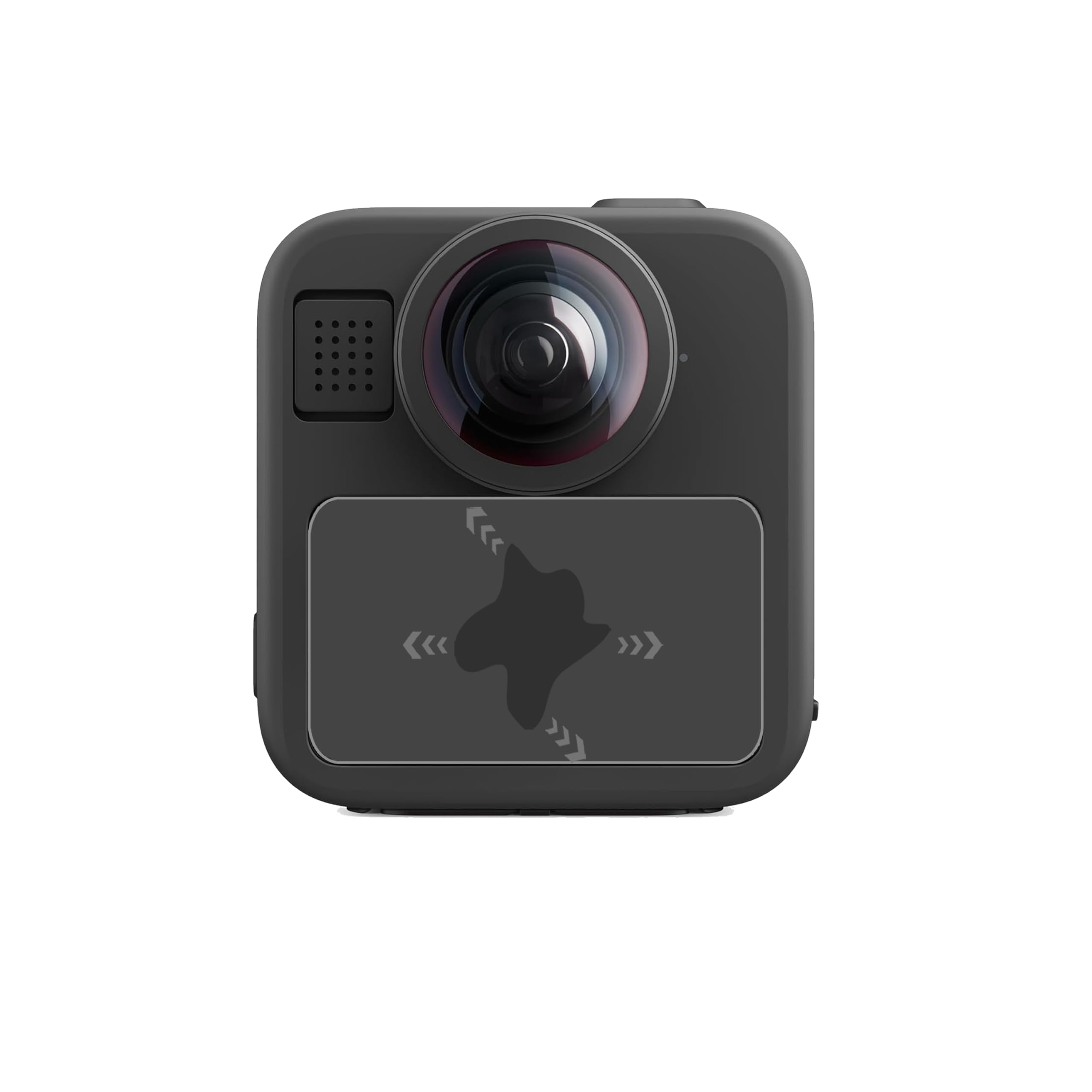 Vetro Temperato Per GoPro MAX 2 – 3 Pezzi, Durezza 9H, Antigraffio E Antibolla