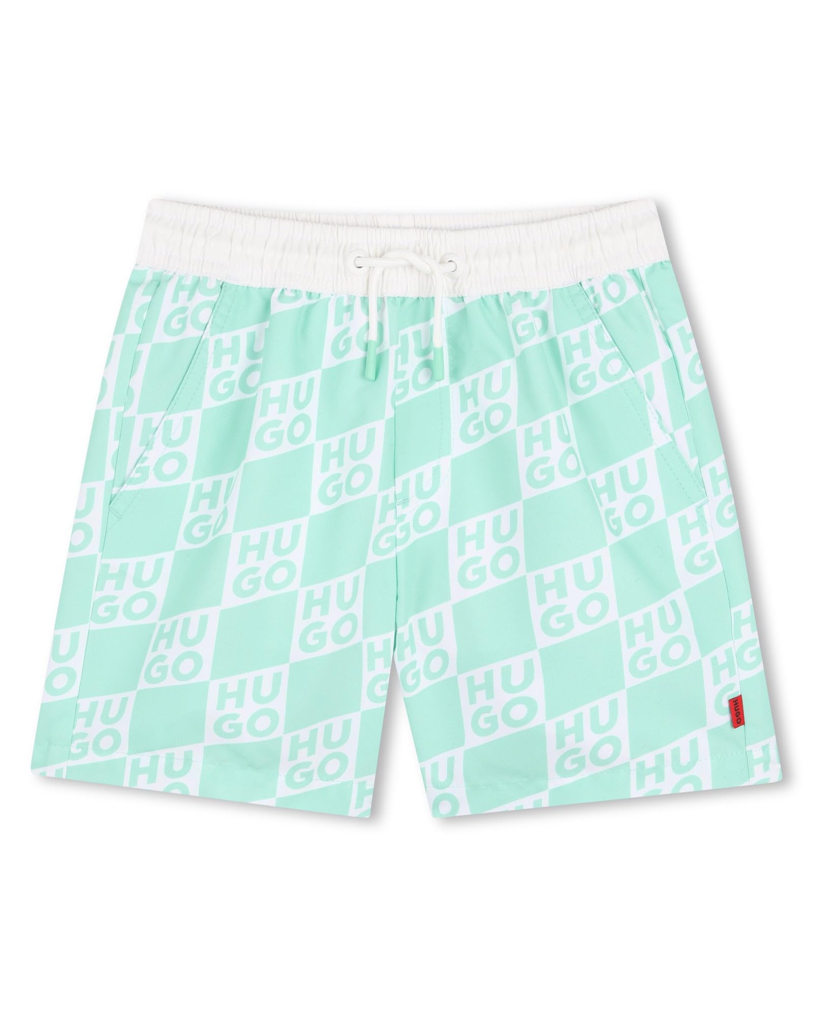 HUGO Swim Shorts Boy's, Green, 12 Years