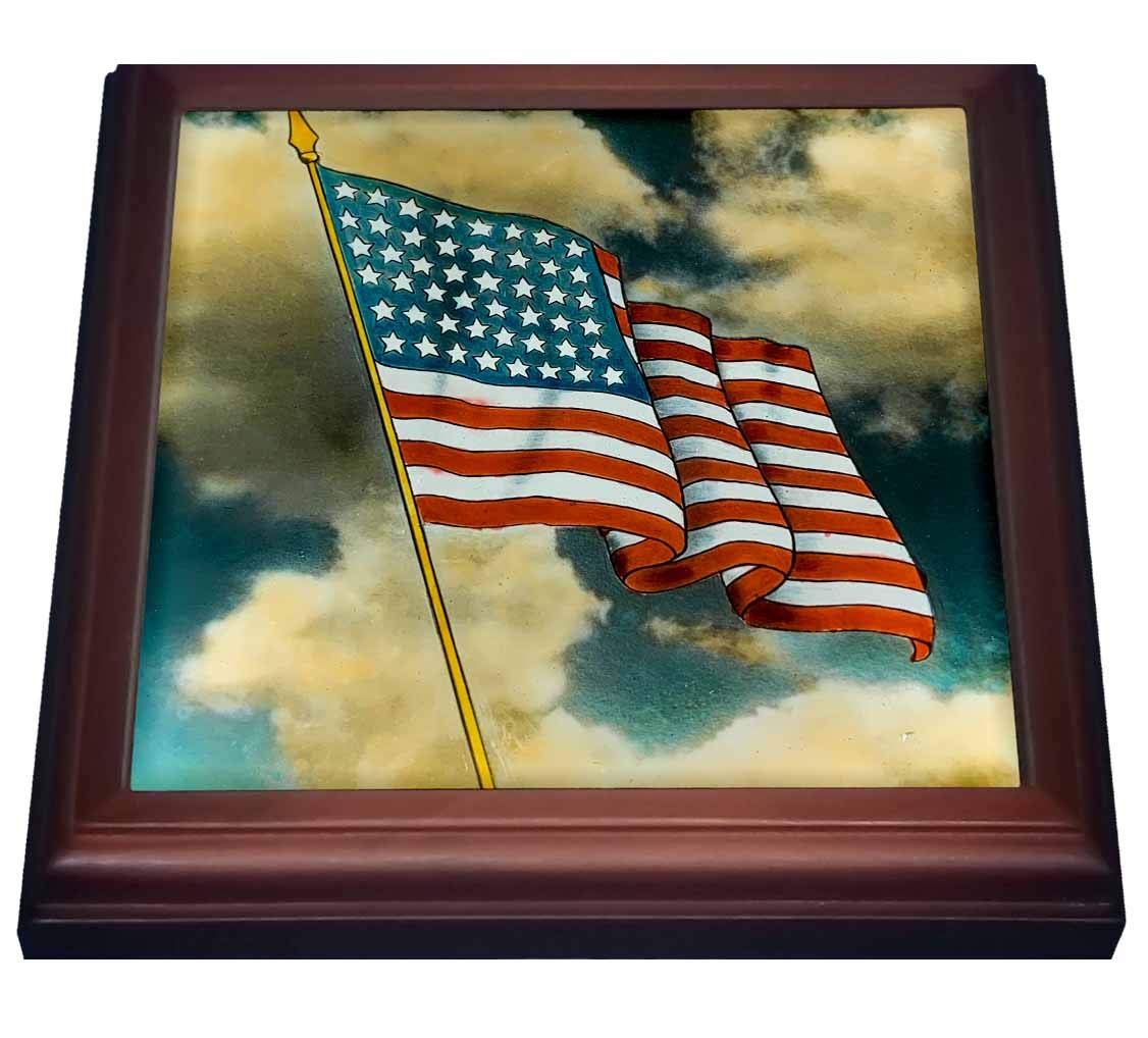 3dRose, 8x8 Trivet with 6x6 ceramic tile, Brown