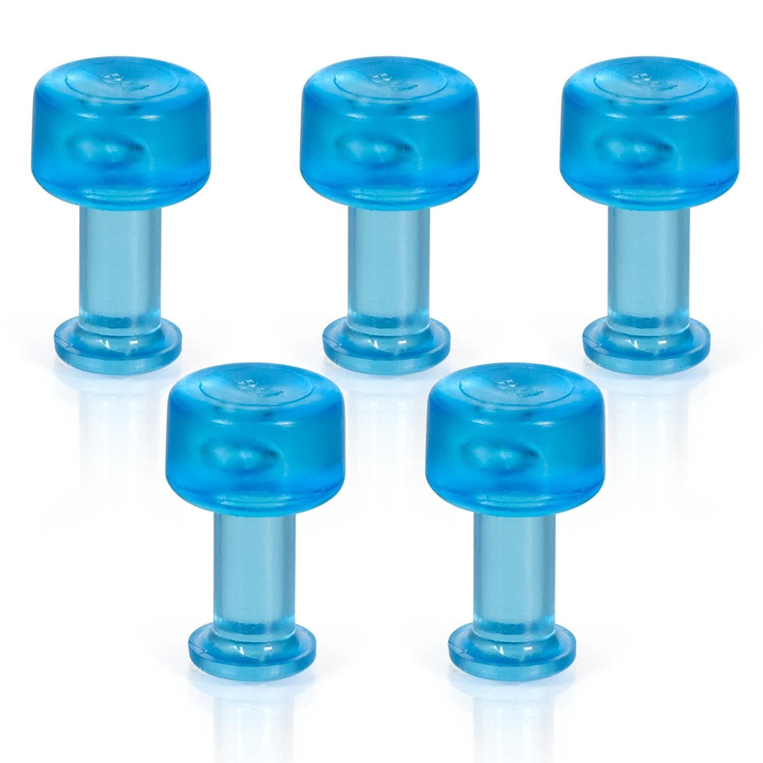 Black Plague Tabweld Black Ice 9mm Round PDR Hail Dent Tab - 5 Piece Pack - Black Ice Dent Removal Tab Set - Paintless Repair Kit