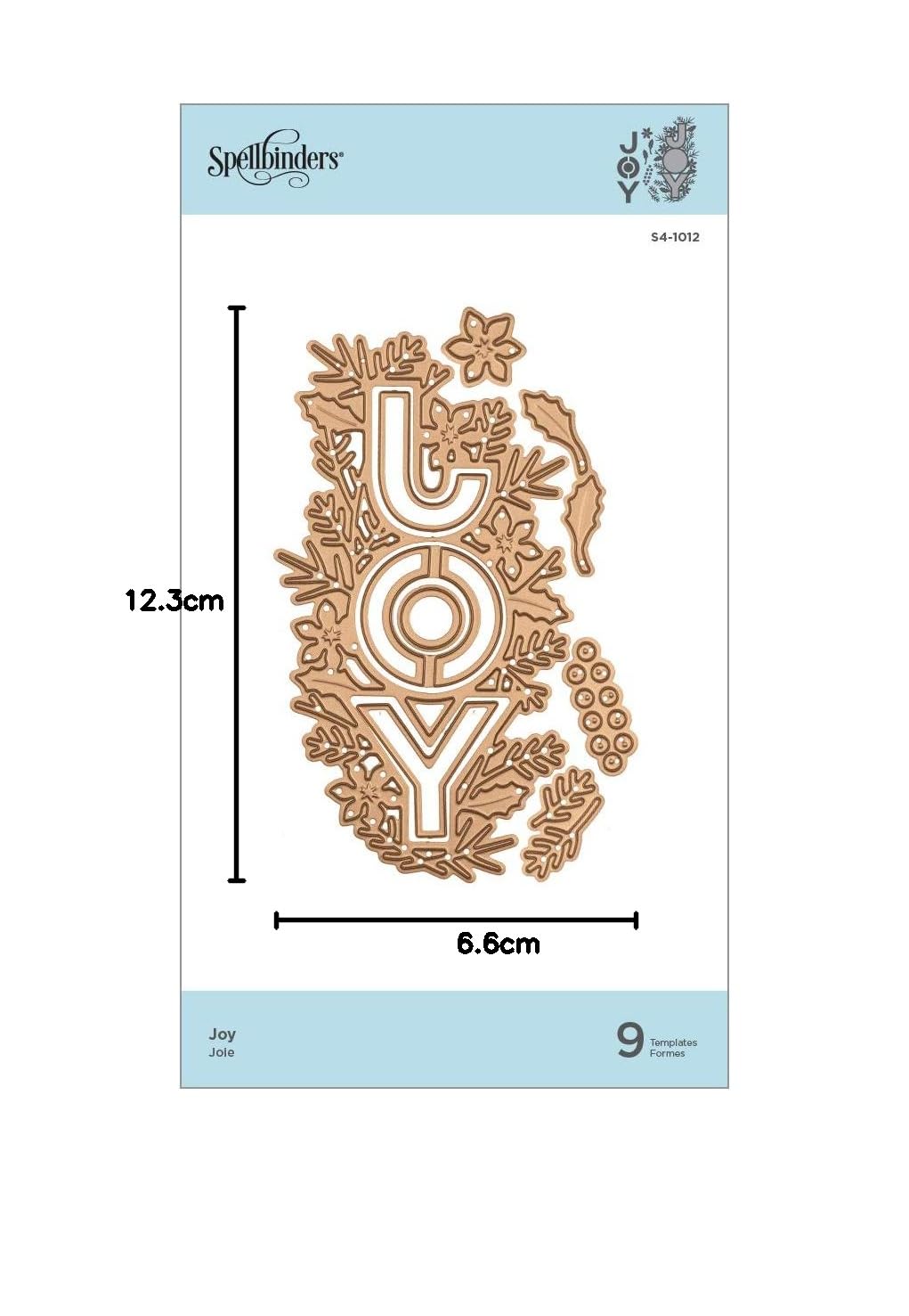 Spellbinders Shapeabilities Fustelle Metallo Con Motivo Floreale Art Nouveau - Set Da 2 Pezzi Per Taglio E Goffratura, Design Di Stacey Caron, Marrone, 19.6x12.3x0.2 Cm - 6