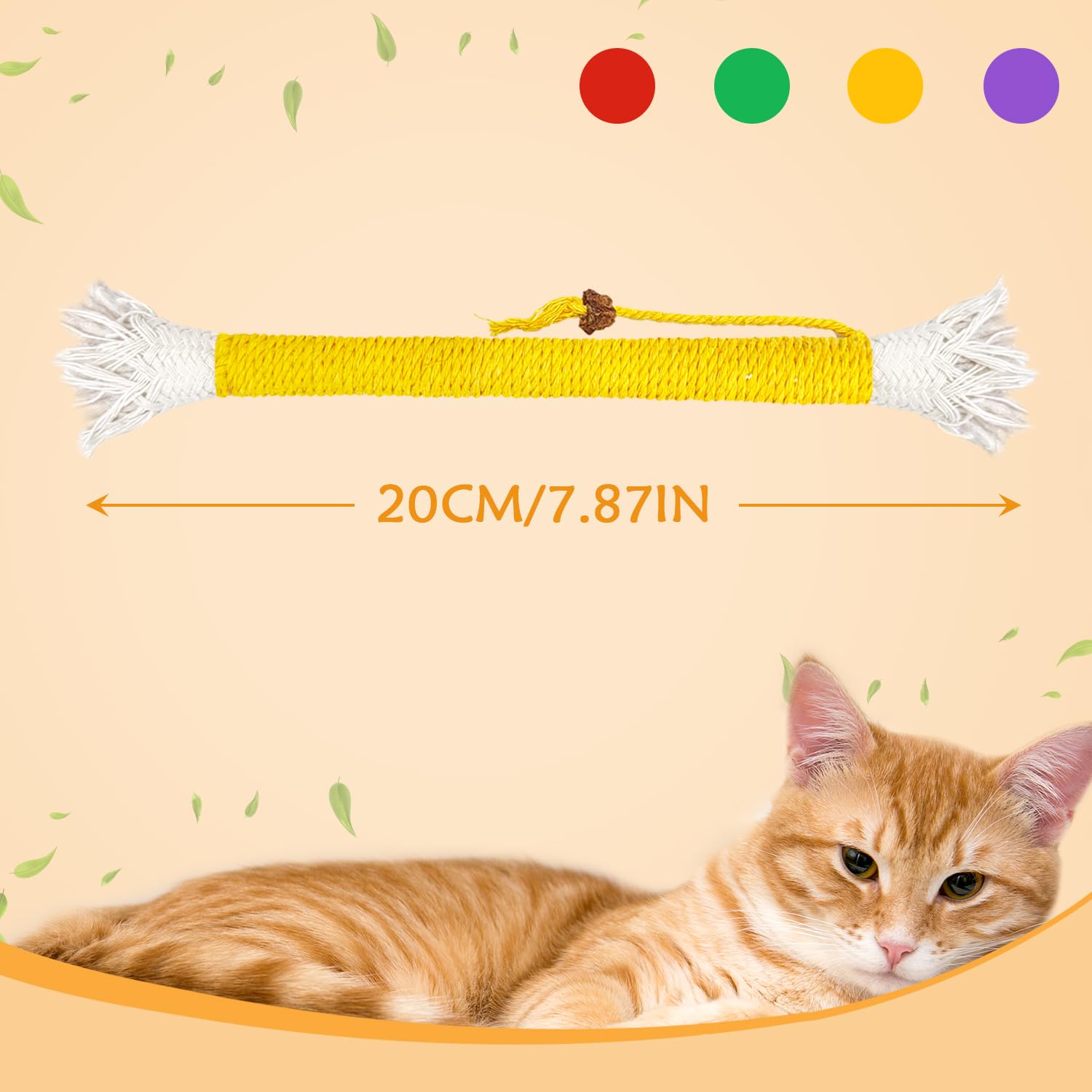 ELNX Catnip Toy Bite Rope - Image 2
