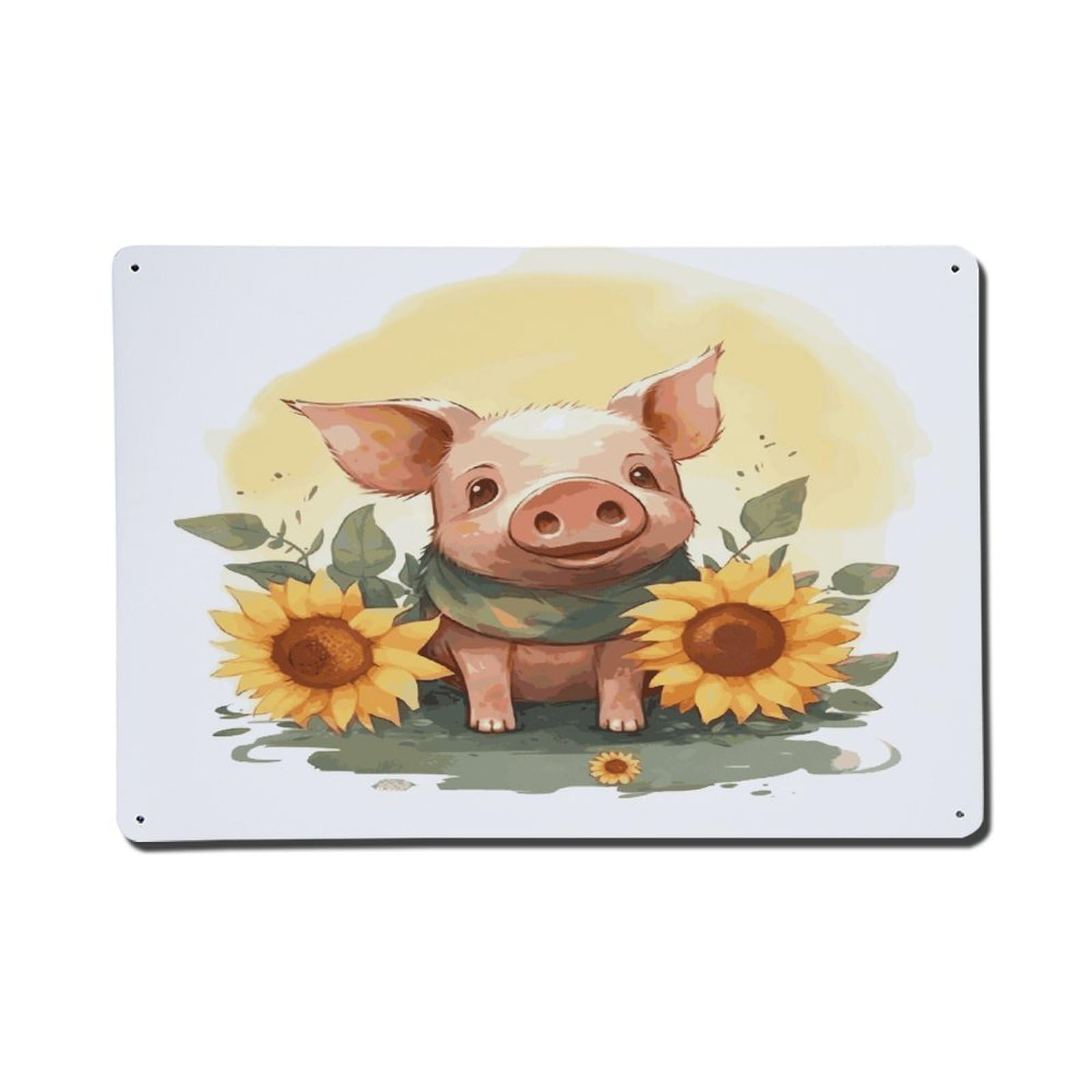 Adfgyerh Style Smiling (28) Metal Signs Funny, Aluminum Tin Sign Indoor Outdoor Decor, Vintage Signs For Home Office Kitchen Bar Cafe Garden Farmhouse Wall Decor