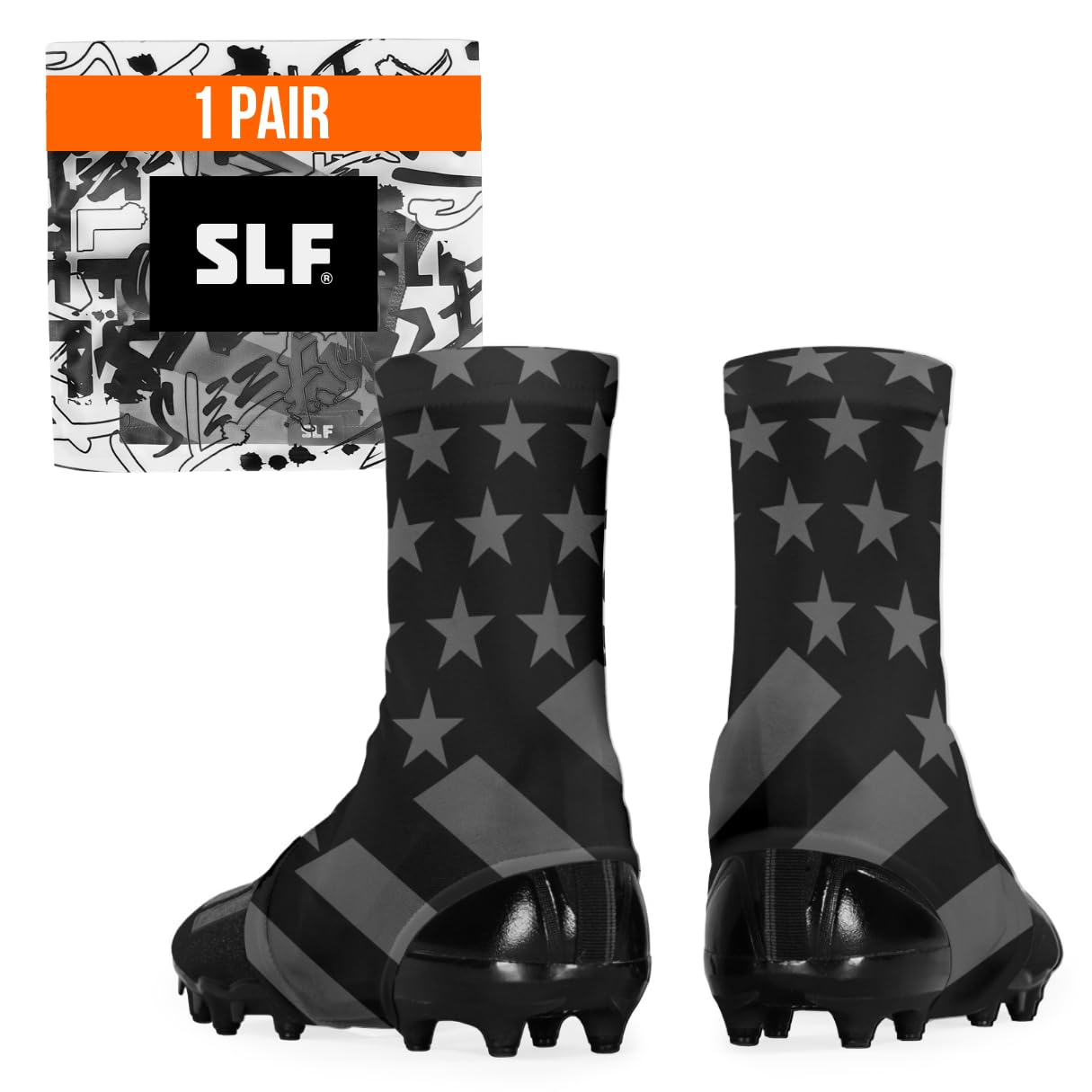 SLEEFS Football Spats/Cleat Covers for Secure Laces, Fits Any Cleats