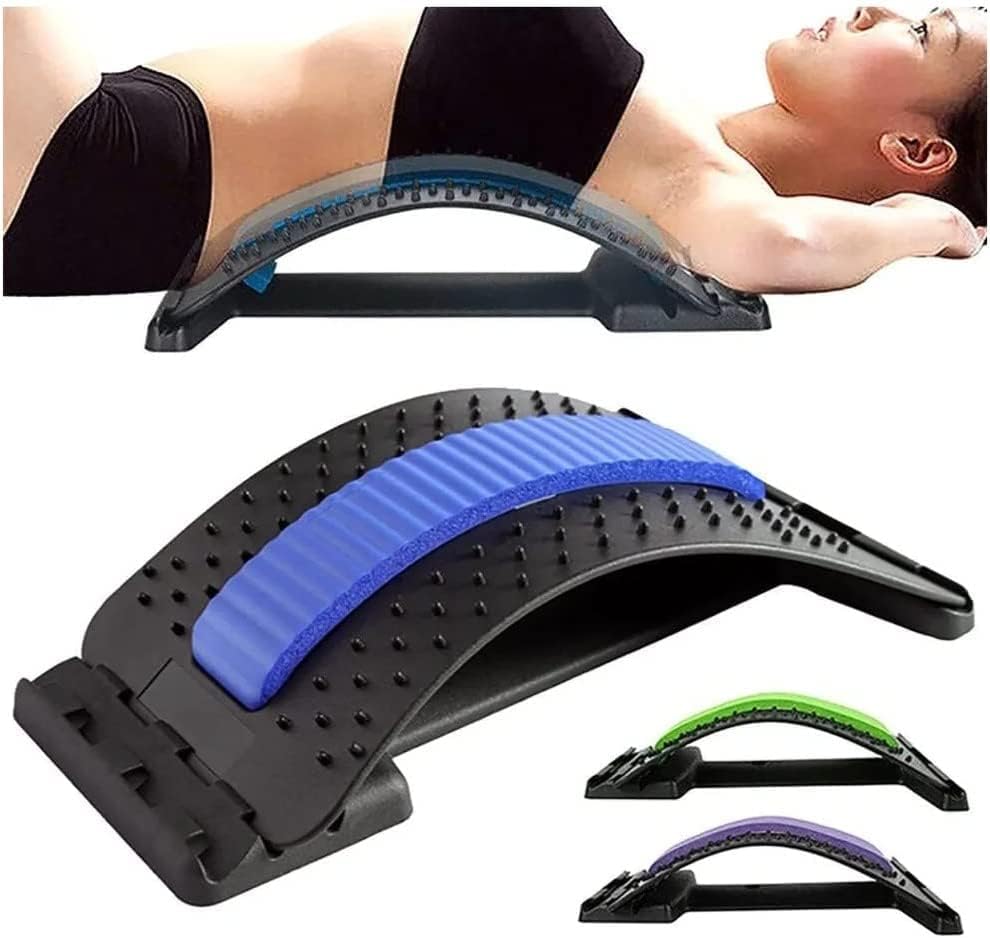 Alongamento Massageador Alongador Costas Coluna Lombar Cervical