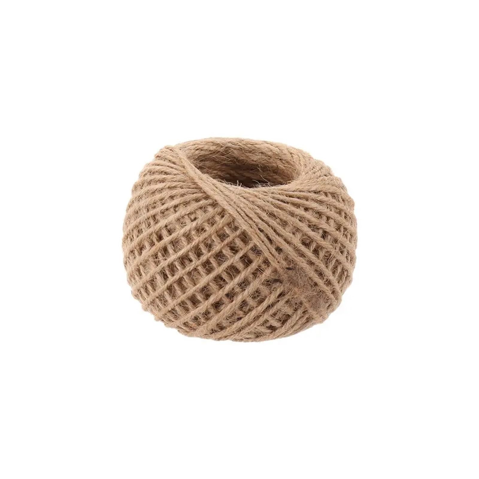 Corde en jute 2mm haute résistance de 50m pour loisirs créatifs