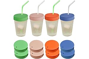 Reusable Drink Protectors with Straw Holes for Party Supplies