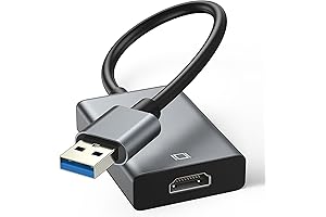 USB to HDMI Adapter for Multiple Monitor Setup