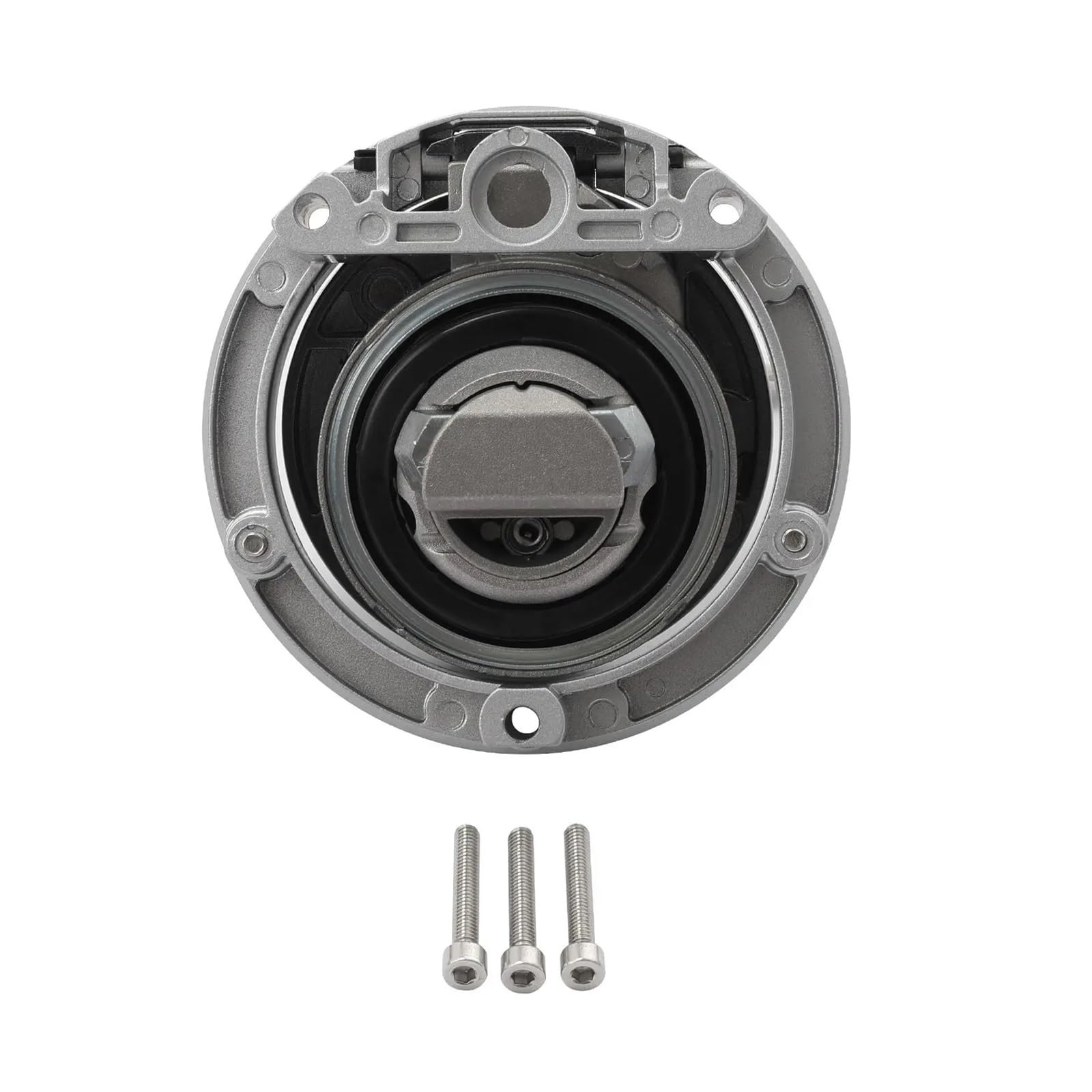 TapóN DepóSito Moto Tapa De Depósito De Gasolina para Motocicleta, con Bloqueo, Válvula De Ventilación Y Respiradero, Repuesto para CB500F, CB650R, CMX1100 (2021-2023)